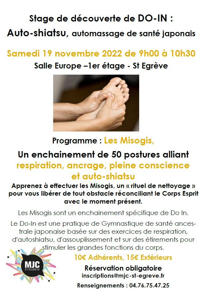 Stage DoIn - Les misogis