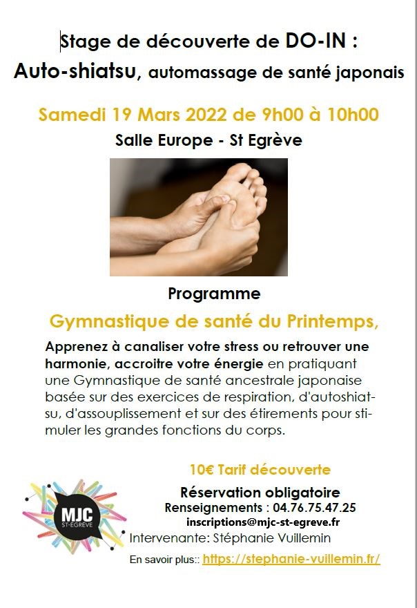 Stage découverte de Do In