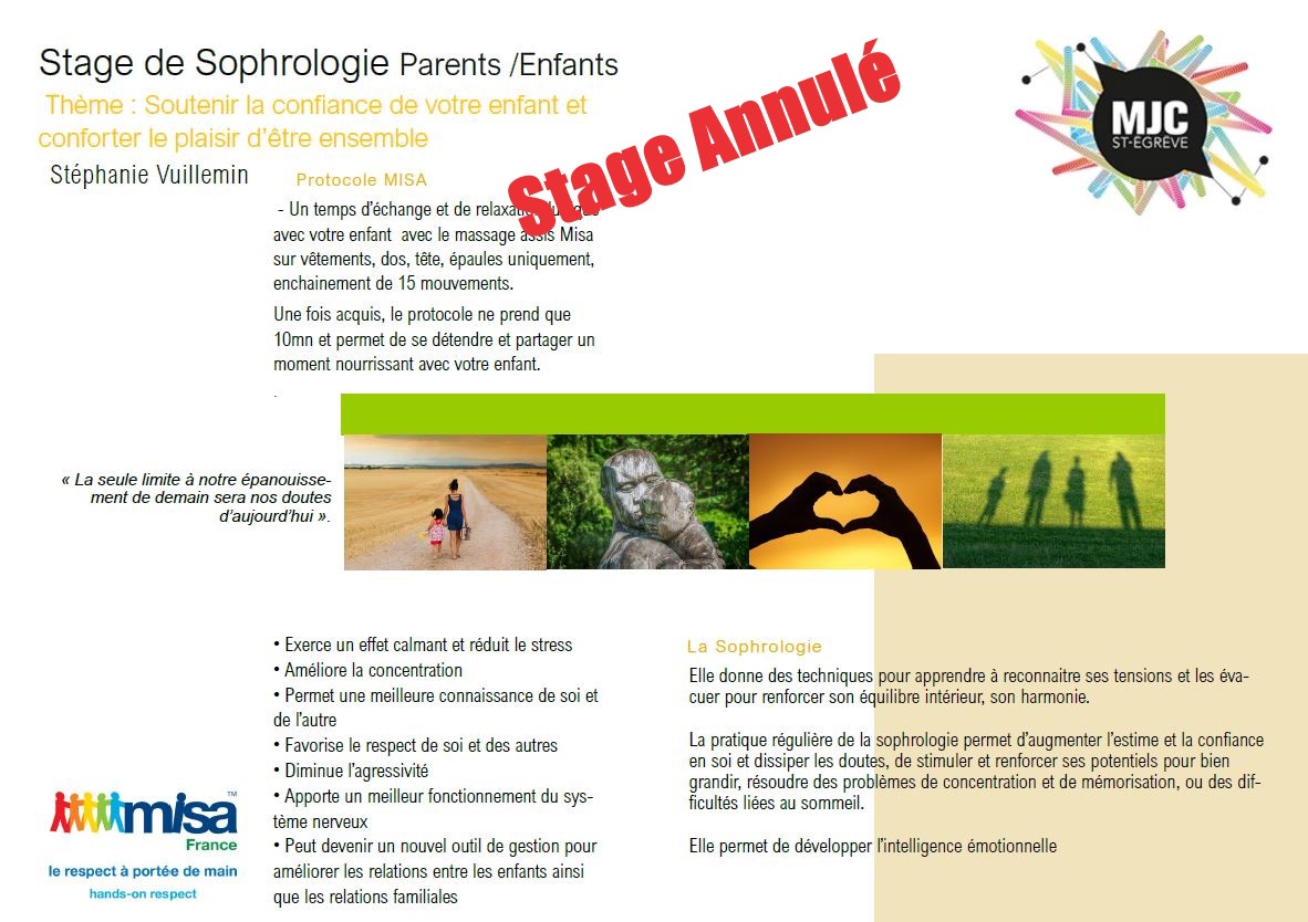 Stage de Sophrologie
