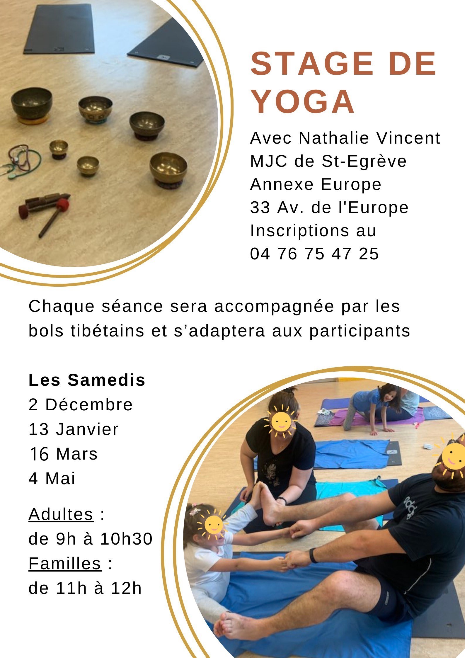 Stages de Yoga