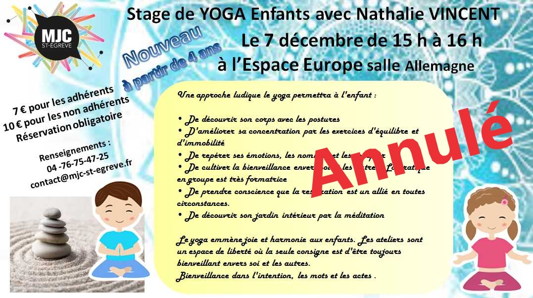 Stage Yoga Enfants