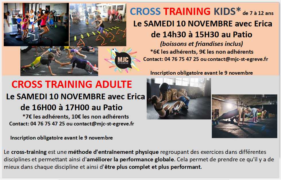 Stage de Cross Training Adultes