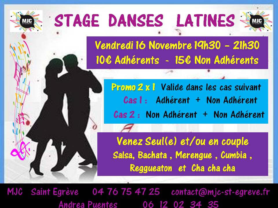Stage de Danses Latines