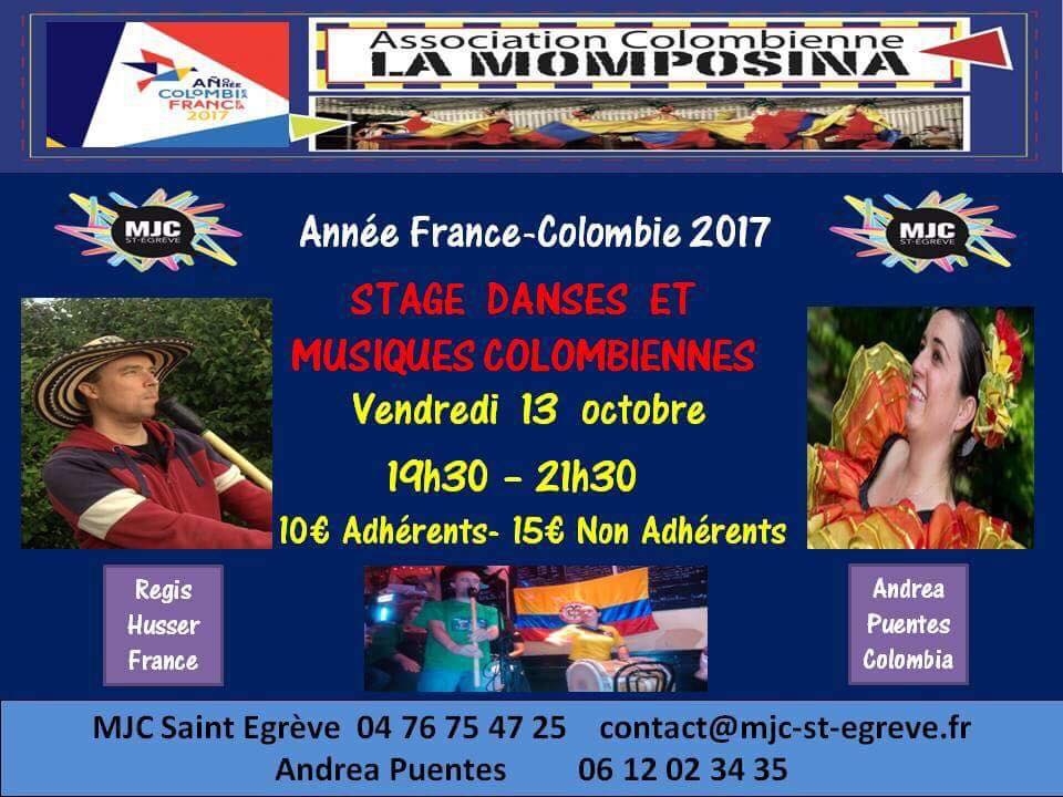 Stage Danses et musiques colombiennes