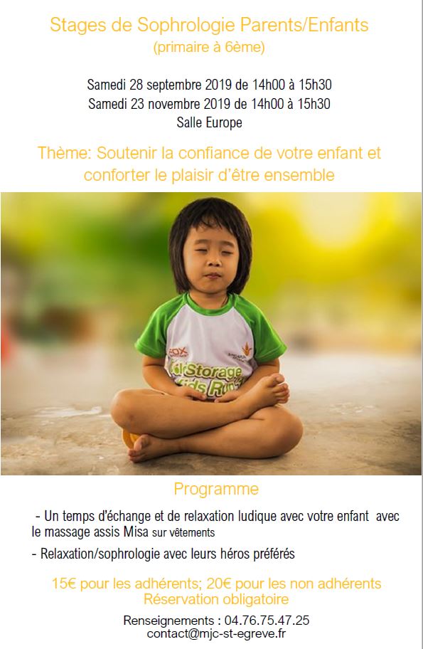 Stage de Sophrologie