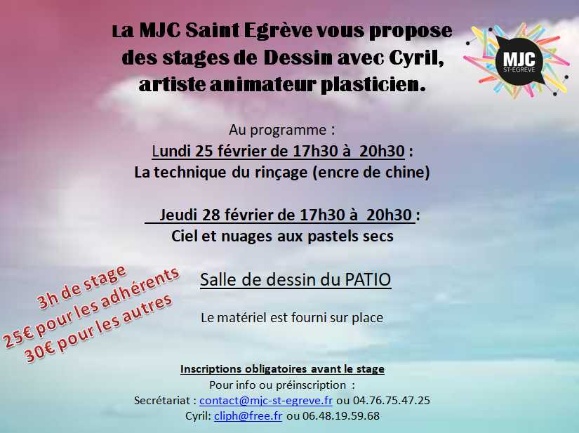 Stage de DESSIN