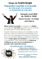 Stage Sophrologie - Préparation mentale