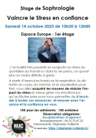 Stage Sophrologie