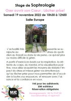 Stage de Sophrologie
